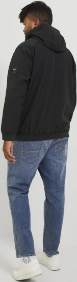 Jack & Jones BASIC Water-Resistant Softshell Jacket Black - Casacos - Casacos Homem Tamanhos Grandes