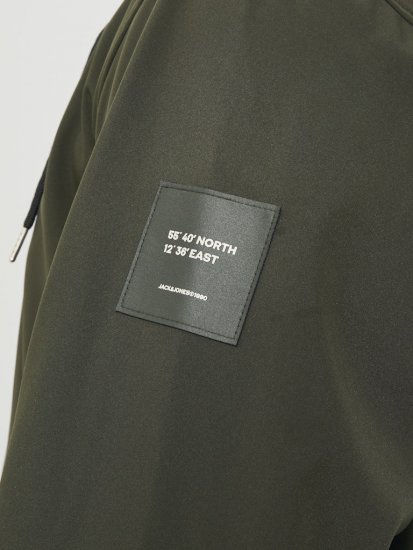 Jack & Jones BASIC Water-Resistant Softshell Jacket Green - Casacos - Casacos Homem Tamanhos Grandes