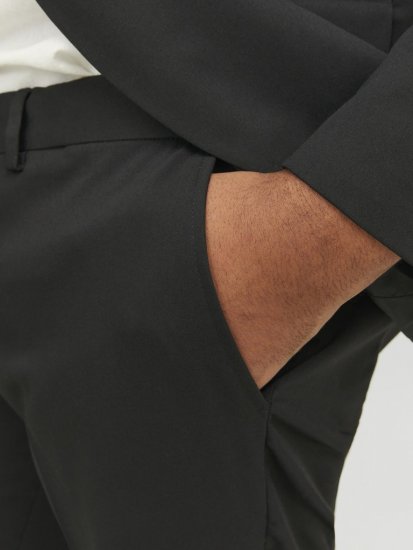 Jack & Jones FRANCO Suit Pants Black - Fatos - Fatos de Homem Tamanhos Grandes