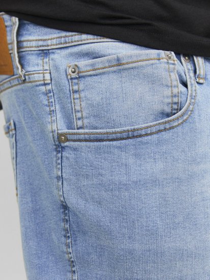 Jack & Jones MIKE JORIGINAL SQ 330 Jeans Blue Denim - Jeans & calças - Jeans & Calças Tamanhos Grandes Homem