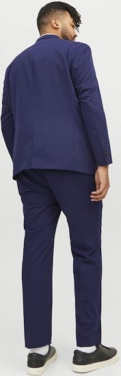  Jack & Jones FRANCO Suit Pants Medieval Blue - Fatos - Fatos de Homem Tamanhos Grandes