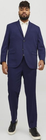  Jack & Jones FRANCO Suit Pants Medieval Blue - Fatos - Fatos de Homem Tamanhos Grandes