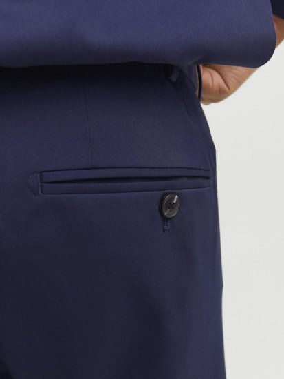 Jack & Jones FRANCO Suit Pants Medieval Blue - Fatos - Fatos de Homem Tamanhos Grandes