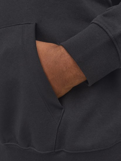 Jack & Jones STAR Hoodie Black - Sweatshirts & hoodies - Sweatshirt & Camisolas com Capuz tamanhos grandes