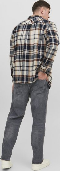 Jack & Jones MIKE ORIGINAL SQ 270 Jeans Black Denim - Jeans & calças - Jeans & Calças Tamanhos Grandes Homem