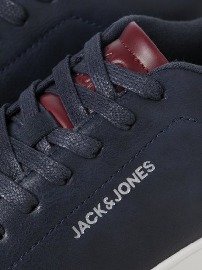 Jack & Jones Bosley Sneakers Navy Blazer/Red Dahlia - Calçado de homem 40-52 - 