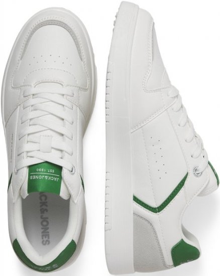 Jack & Jones Ealing 7992 Sneakers White/TREKKING GREEN - Calçado de homem 40-52 - 