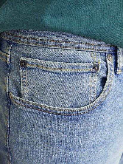 Jack & Jones GLENN ORIGINAL MF 664 Jeans Blue Denim - Jeans & calças - Jeans & Calças Tamanhos Grandes Homem
