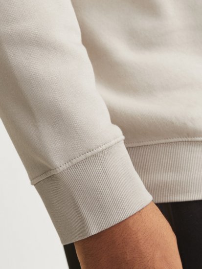 Jack & Jones LEGACY 2 Color Hoodie Beige - Sweatshirts & hoodies - Sweatshirt & Camisolas com Capuz tamanhos grandes