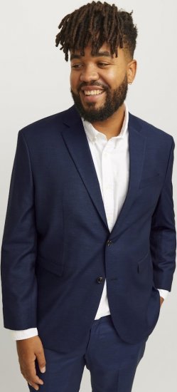 Jack & Jones SOLARIS Blazer Dark Navy - Fatos - Fatos de Homem Tamanhos Grandes