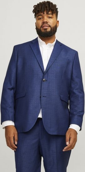 Jack & Jones SOLARIS Blazer Medieval Blue - Fatos - Fatos de Homem Tamanhos Grandes