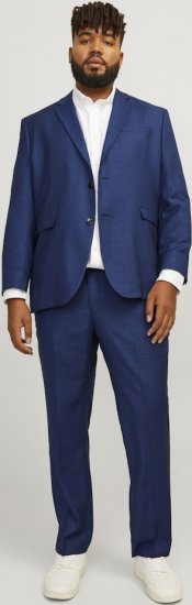 Jack & Jones SOLARIS Blazer Medieval Blue - Fatos - Fatos de Homem Tamanhos Grandes