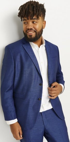 Jack & Jones SOLARIS Blazer Medieval Blue - Fatos - Fatos de Homem Tamanhos Grandes