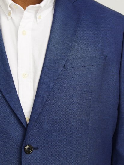 Jack & Jones SOLARIS Blazer Medieval Blue - Fatos - Fatos de Homem Tamanhos Grandes