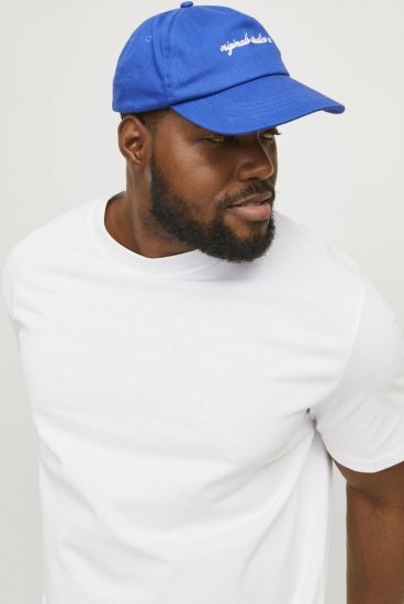 Jack & Jones BRADLEY T-Shirt White - T-shirts - T-shirts Homem Tamanhos Grandes