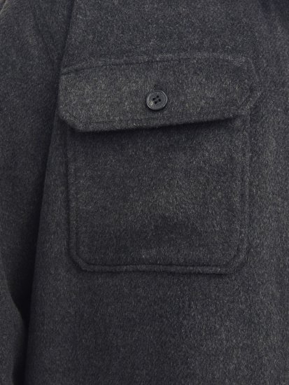 Jack & Jones BRADLEY OLLIE Overshirt LS Black - Camisas - Camisas Homem Tamanhos Grandes