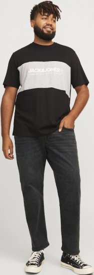 Jack & Jones GLENN ORIGINAL CB 772 Black Denim - Jeans & calças - Jeans & Calças Tamanhos Grandes Homem