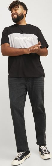 Jack & Jones GLENN ORIGINAL CB 772 Black Denim - Jeans & calças - Jeans & Calças Tamanhos Grandes Homem