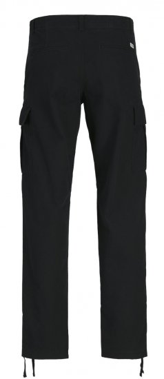 Jack & Jones JPSTKANE JJBARKLEY Cargopants Black - Jeans & calças - Jeans & Calças Tamanhos Grandes Homem