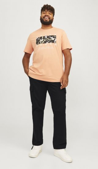 Jack & Jones JPSTKANE JJBARKLEY Cargopants Black - Jeans & calças - Jeans & Calças Tamanhos Grandes Homem