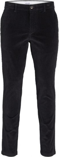 Jack & Jones MARCO Corduroy Chinos Pants Black - Jeans & calças - Jeans & Calças Tamanhos Grandes Homem