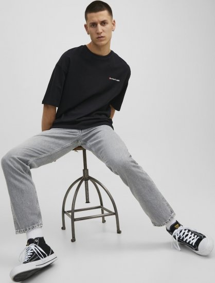 Jack & Jones CHRIS ORIGNIAL AKM 928 Grey Denim - Jeans & calças - Jeans & Calças Tamanhos Grandes Homem