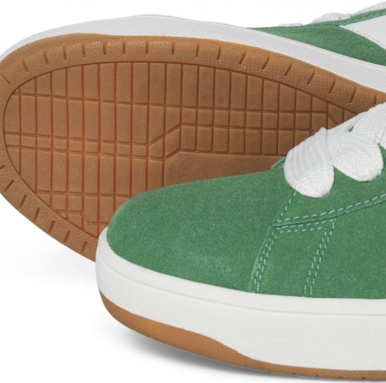 Jack & Jones Miles SYN Suede Sneakers Verdant Green - Calçado de homem 40-52 - 