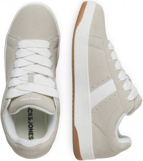 Jack & Jones Miles SYN Suede Sneakers Beige - Calçado de homem 40-52 - 