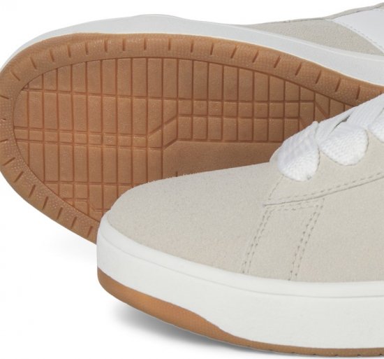 Jack & Jones Miles SYN Suede Sneakers Beige - Calçado de homem 40-52 - 