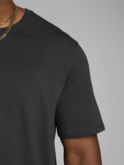 Jack & Jones Organic Basic T-shirt Black - T-shirts - T-shirts Homem Tamanhos Grandes