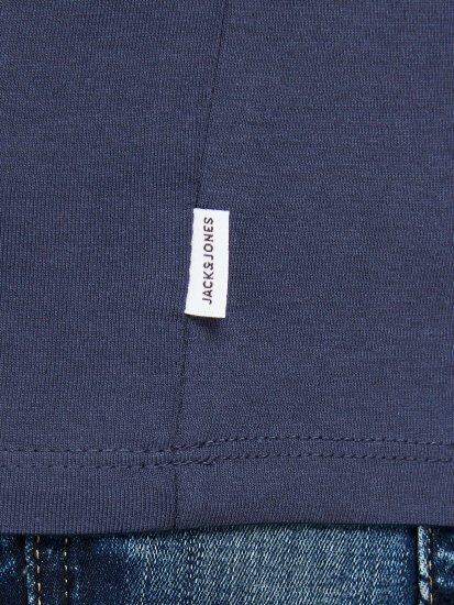 Jack & Jones Organic Basic T-shirt Navy Blazer - T-shirts - T-shirts Homem Tamanhos Grandes