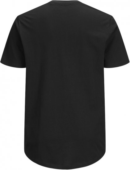 Jack & Jones NOA Crew Neck T-Shirt Black - T-shirts - T-shirts Homem Tamanhos Grandes