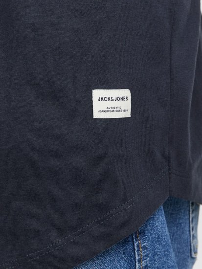 Jack & Jones NOA Crew Neck T-Shirt Navy Blazer - T-shirts - T-shirts Homem Tamanhos Grandes