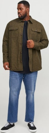 Jack & Jones NOA Crew Neck T-Shirt Navy Blazer - T-shirts - T-shirts Homem Tamanhos Grandes