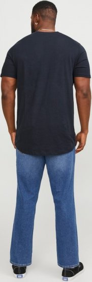 Jack & Jones NOA Crew Neck T-Shirt Navy Blazer - T-shirts - T-shirts Homem Tamanhos Grandes