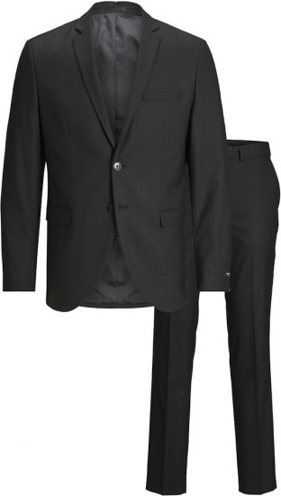 Jack & Jones FRANCO Suit Black - Fatos - Fatos de Homem Tamanhos Grandes