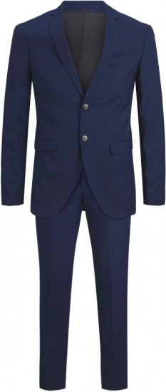 Jack & Jones FRANCO Suit Medieval Blue - Fatos - Fatos de Homem Tamanhos Grandes