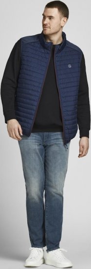 Jack & Jones Basic Sweatshirt Black - Sweatshirts & hoodies - Sweatshirt & Camisolas com Capuz tamanhos grandes