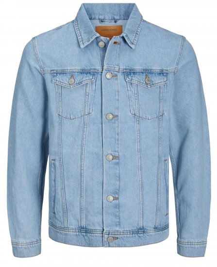 Jack & Jones JJIJEAN Denim jacket Blue Denim - Casacos - Casacos Homem Tamanhos Grandes
