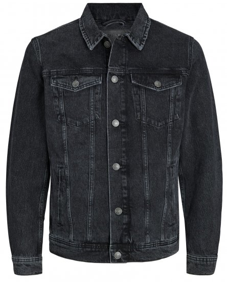 Jack & Jones JJIJEAN Denim Jacket Black Denim - Casacos - Casacos Homem Tamanhos Grandes
