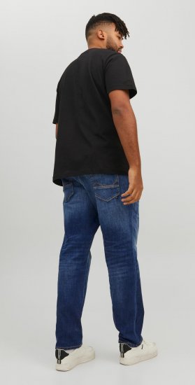 Jack & Jones GLENN FOX GE 348 Jeans Blue Denim - Jeans & calças - Jeans & Calças Tamanhos Grandes Homem