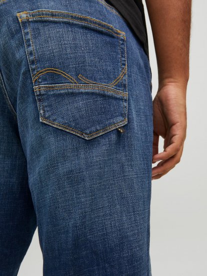 Jack & Jones GLENN FOX GE 348 Jeans Blue Denim - Jeans & calças - Jeans & Calças Tamanhos Grandes Homem