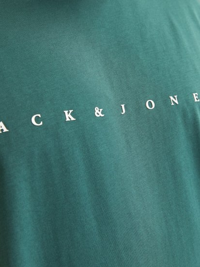 Jack & Jones STAR T-Shirt Deep Teal - T-shirts - T-shirts Homem Tamanhos Grandes