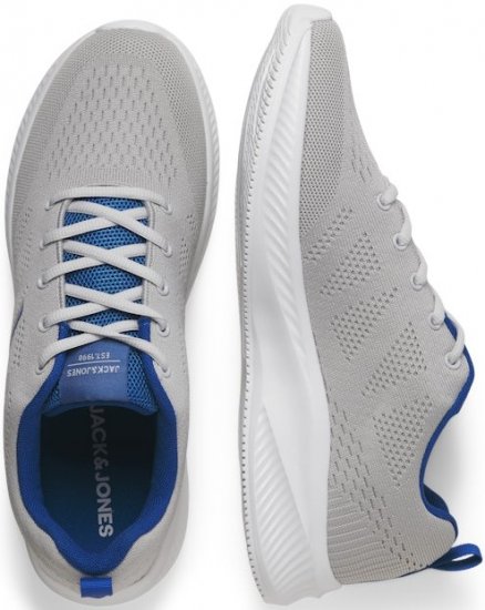 Jack & Jones Croxley Sneakers Grey/Monaco Blue - Calçado de homem 40-52 - 