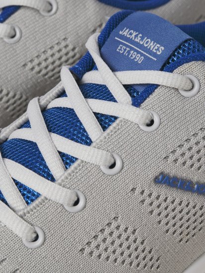 Jack & Jones Croxley Sneakers Grey/Monaco Blue - Calçado de homem 40-52 - 
