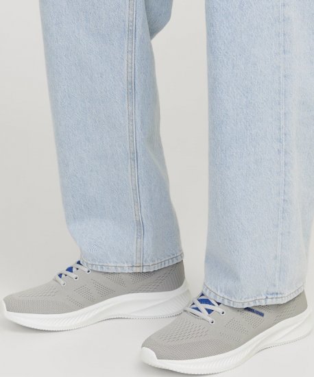 Jack & Jones Croxley Sneakers Grey/Monaco Blue - Calçado de homem 40-52 - 