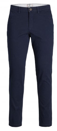 Jack & Jones JPSTMARCO JJDAVE Chinos Navy Blazer - Jeans & calças - Jeans & Calças Tamanhos Grandes Homem