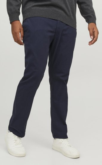 Jack & Jones JPSTMARCO JJDAVE Chinos Navy Blazer - Jeans & calças - Jeans & Calças Tamanhos Grandes Homem