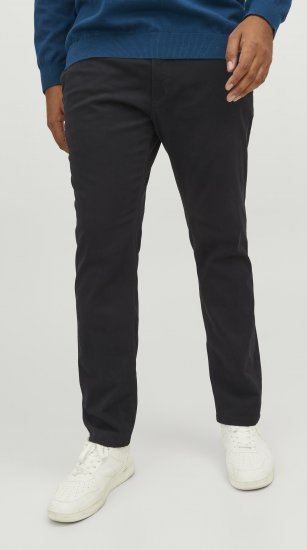 Jack & Jones Marco Dave Chinos Black - Jeans & calças - Jeans & Calças Tamanhos Grandes Homem