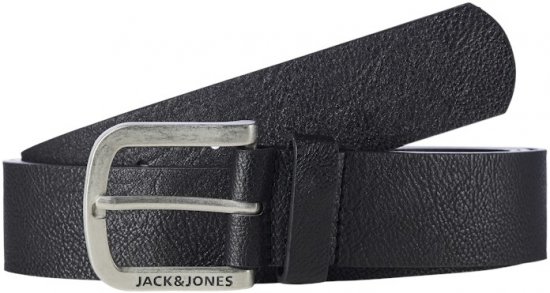 Jack & Jones HARRY Belt Black - Cintos - Cintos Masculinos Tamanhos Grandes